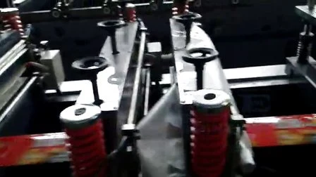 Maschine zur Herstellung von Doypack-Beuteln mit doppeltem Stand-up-Reißverschluss aus Kunststoff und Papier