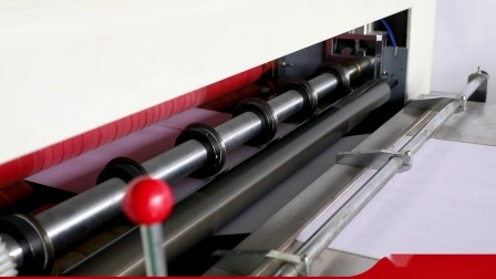 Automatische Hochgeschwindigkeits-Vliesstoff-Querschneidemaschine zum Rollen-zu-Blatt-Schneiden von EVA-Schaum-PVC-Luftpolsterfolien-Blattschneidemaschine